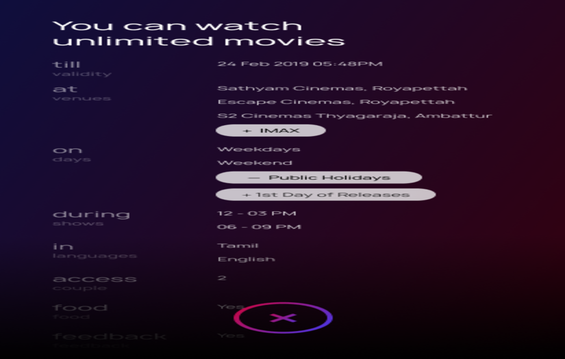 Unlimited Movies screenshot 1